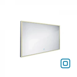 Nimco zrkadlo LED senzor 1200 x 700 Model 13000 hliníkový rám ZP 13006V (ZP 13006V)