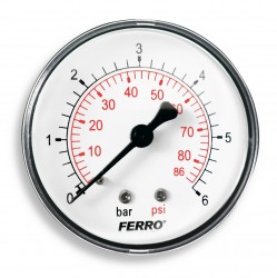 NOVASERVIS - Manometer 63mm 1/4