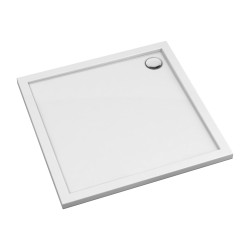 OMNIRES - MERTON akrylátová sprchová vanička štvorec, 90 x 90 cm biela lesk /BP/ (MERTON90/KBP)
