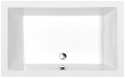 POLYSAN - DEEP hlboká sprchová vanička obdĺžnik 120x75x26cm, biela (71564)