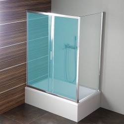 POLYSAN - DEEP sprchová bočná stena 900 x 1500 číre sklo (MD3315)
