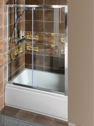 POLYSAN - DEEP sprchové dvere 1100x1650, číre sklo (MD1116)