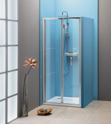 POLYSAN - EASY sprchové dvere skladacie 1000, číre sklo (EL1910)