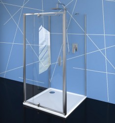 POLYSAN - EASY sprchový kout tri steny 800-900x700, pivot dvere L/P varianta, číre sklo (EL1615EL3115EL3115)