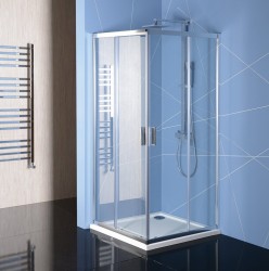POLYSAN - EASY štvorcová sprchová zástena 900x900, číre sklo (EL5115)