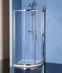 POLYSAN - EASY štvrťkruhová sprchová zástena 900x800, L/R, čire sklo (EL2815)