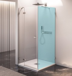 POLYSAN - FORTIS EDGE sprchové dvere bez profilu 1000, číre sklo, ľavé (FL1210L)