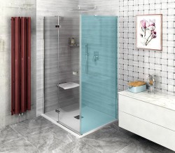 POLYSAN - FORTIS sprchové dvere 1100, číre sklo, ľavé (FL1011L)