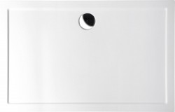 POLYSAN - KARIA sprchová vanička z liateho mramoru, obdĺžnik 100x70cm, biela (71565)