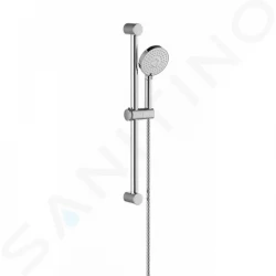 RAVAK - Sprchy Sprchová súprava 922.00, ručná sprcha Flat M, tyč 60 cm, sprchová hadica jednozámková 150 cm, chróm (X07S003)