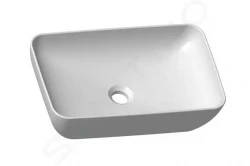 RAVAK - UNI Umývadlo na dosku, 500x310 mm, bez prepadu, biela (XJX01150001)