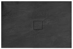 REA - Sprchová vanička Stone 90x120x4 čierna (REA-K9603)