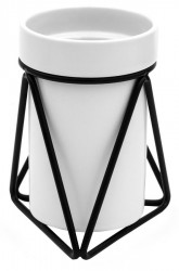 RIDDER - MILA pohár na postavenie, čierná/keramika (2163101)