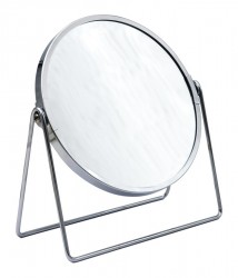 RIDDER - SUER kozmetické zrkadlo na postavenie, priemer 160, obojstranné, chróm (03009000)