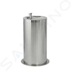 SANELA - Nerezové pitné fontánky Pitná fontánka na podlahu 660 mm, nehrdzavejúca oceľ (SLUN 23M)