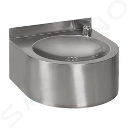 SANELA - Nerezové pitné fontánky Pitná fontánka z nehrdzavejúcej ocele s automaticky ovládaným výtokom (SLUN 62E)