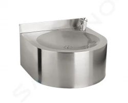 SANELA - Nerezové pitné fontánky Pitná fontánka závesná 350x350 mm, nerezová (SLUN 62)