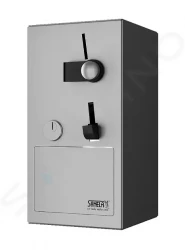 SANELA - Nerezové příslušenství Mincový automat na jednu sprchu, interaktívne ovládanie (SLZA 03N)