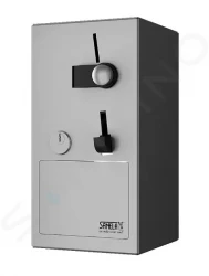 SANELA - Nerezové příslušenství Mincový automat na jednu sprchu, priame ovládanie (SLZA 03M)