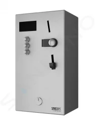 SANELA - Nerezové příslušenství Mincový automat na štyri až osem/dvanásť spŕch – interaktívne ovládanie (SLZA 02N)