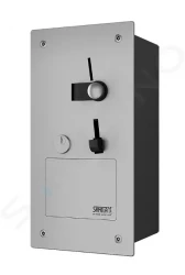 SANELA - Nerezové příslušenství Vstavaný mincový automat na jednu sprchu, interaktívne ovládanie (SLZA 03NZ)