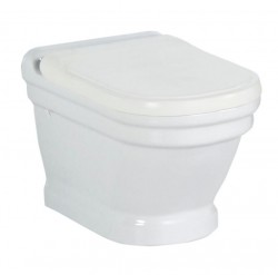SAPHO - ANTIK závesná WC misa, 36x53cm, biela (AN320)