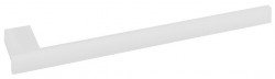 SAPHO - BELLA držiak uterákov na bok skrinky 400x25x70, biela (FA311W)