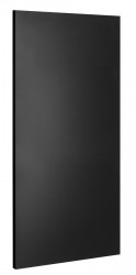 SAPHO - ENIS kúpeľňový sálavý vykurovací panel 600W, IP44, 590x1200 čierna mat (RH600B)