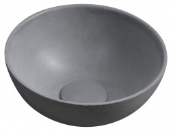 SAPHO - MINOR betónové umývadlo na dosku, priemer 26cm, šedá (MR26017)