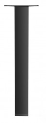 SAPHO - Nábytková noha, výška 200, čierna matná (30389)