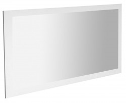 SAPHO - NIROX zrkadlo v ráme 1200x700x, biela lesk (NX127-3030)