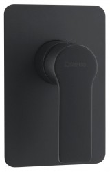 SAPHO - PAX podomietková sprchová batéria, 1 výstup, čierna matná (XA41/15)