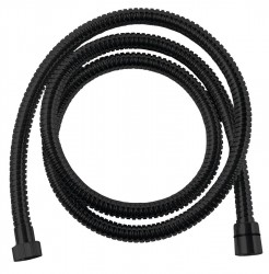 SAPHO - POWERFLEX metal shower hose, 150cm, čierna mat (FLEX150B)