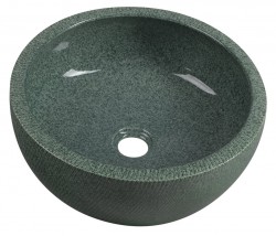 SAPHO - PRIORI keramické umývadlo na dosku Ø 42 cm, zelená (PI013)