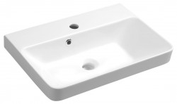 SAPHO - THALIE 55 keramické umývadlo nábytkové 55x37cm, biela (TH11055)