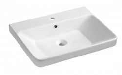 SAPHO - THALIE 60 keramické umývadlo nábytkové 60x46cm, biela (TH11060)