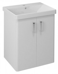 SAPHO - THEIA umývadlová skrinka 56,4x70x44,2cm, 2x dvierka, biela (TH062-3030)