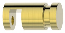 SAPHO - Závesný háčik na sprchovú zástenu, zlato mat (1301-08GB)