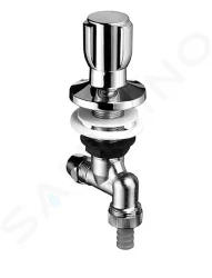SCHELL - Comfort Drezový ventil so sp. klapkou, chróm (035000699)