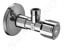 SCHELL - Comfort Rohový regulačný ventil s filtrom, chróm (054310699)