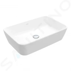 VILLEROY & BOCH - Architectura Umývadlo na dosku, 600x405 mm, s prepadom, alpská biela (5A276001)