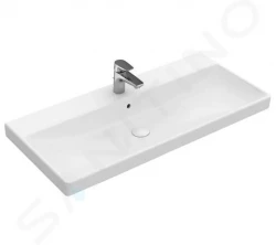 VILLEROY & BOCH - Avento Umývadlo nábytkové 1000x470 mm, s prepadom, otvor na batériu, alpská biela (4156A501)