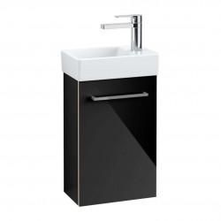 VILLEROY & BOCH - Avento Umývadlová skrinka, 34x51x20 cm, 1 dvierka, Crystal Black (A87601B3)