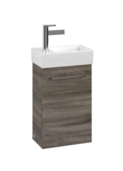 VILLEROY & BOCH - Avento Umývadlová skrinka, 34x51x20 cm, 1 dvierka, Stone Oak (A87600RK)