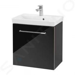 VILLEROY & BOCH - Avento Umývadlová skrinka, 530x514x352 mm, 1 dvierka, Crystal Black (A88801B3)