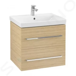 VILLEROY & BOCH - Avento Umývadlová skrinka, 580x514x452 mm, 2 zásuvky, Nordic Oak (A88900VJ)