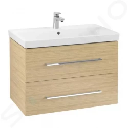 VILLEROY & BOCH - Avento Umývadlová skrinka, 780x514x452 mm, 2 zásuvky, Nordic Oak (A89100VJ)