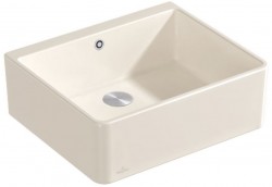 VILLEROY & BOCH - Keramický drez Farmhouse 60 X (= Spülstein 60 X) Cream modulový 595 x 500 x 200 bez excentra (636001KR)