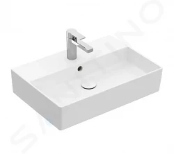 VILLEROY & BOCH - Memento 2.0 Umývadlo 500x420 mm, s prepadom, otvor na batériu, alpská biela (4A225001)