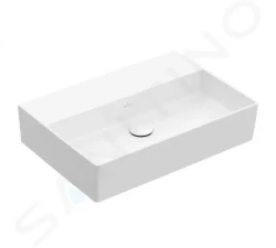 VILLEROY & BOCH - Memento 2.0 Umývadlo 600x420 mm, bez prepadu, bez otvoru na batériu, alpská biela (4A226301)